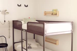 two bunk beds in a childs room at Meravella Casa Rural in Tinajeros