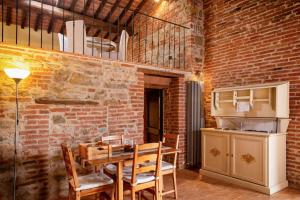 Kuchyň nebo kuchyňský kout v ubytování Morami Wine Agriturismo