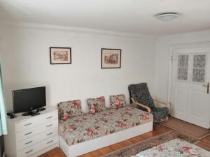 Posteľ alebo postele v izbe v ubytovaní Apartmány v centru u Moravců