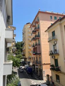a view of a city street with buildings at B&B Acqua Azzurra in Castellammare di Stabia +29 photos