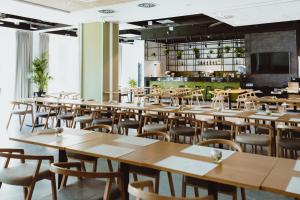 Restauracja lub miejsce do jedzenia w obiekcie Arche Hotel Poloneza