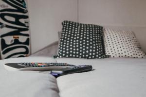 Ένα ή περισσότερα κρεβάτια σε δωμάτιο στο Falucho