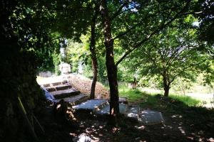 Vonkajšia záhrada v ubytovaní Villa Abad, finca rústica con casa y piscina