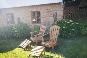 Vonkajšia záhrada v ubytovaní Villa Abad, finca rústica con casa y piscina