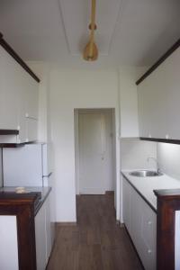 Kuchyň nebo kuchyňský kout v ubytování Feel Danube apartment