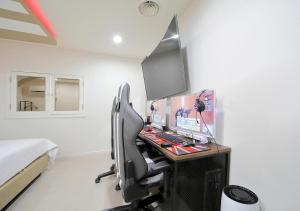 TV o dispositivi per l'intrattenimento presso HOTEL ViA