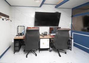 TV o dispositivi per l'intrattenimento presso HOTEL ViA