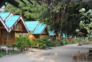 Zahrada ubytování Bangbaobeach Resort