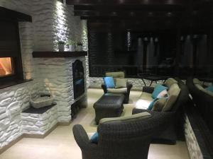Posezení v ubytování Hostal Mulhacen