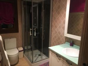 Koupelna v ubytování Hostal Mulhacen