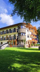 Budova, kde se aparthotel nachází
