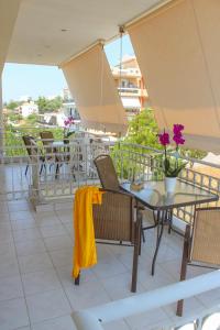 Balkón nebo terasa v ubytování Iason Apartments