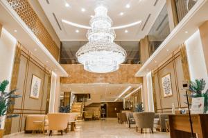 Posezení v ubytování Landmark Hotel Suites