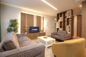 Posezení v ubytování Sarajevo Daily Apartments
