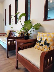 Posezení v ubytování WeRest Hotel