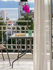 Balkón nebo terasa v ubytování Iason Apartments