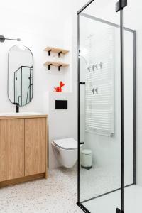 Kúpeľňa v ubytovaní Warsaw Concierge Koneser
