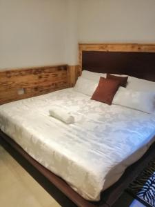 מיטה או מיטות בחדר ב-CommonLens Inn