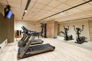 Fitness centrum a/nebo fitness zařízení v ubytování Hotel & Spa Terraza 4 Sup