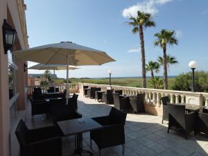 Balkon lub taras w obiekcie Arenas de Son Bou