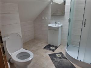 A bathroom at Žrebčín Mlynčok