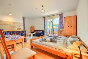 Posezení v ubytování Apartamenty Soszów