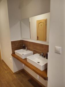 A bathroom at Žrebčín Mlynčok