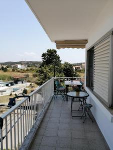 Μπαλκόνι ή βεράντα στο Elef Apartment