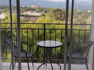 Balkón nebo terasa v ubytování Cibeles