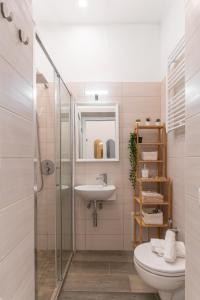 Kúpeľňa v ubytovaní Maison La Nova + 16 fotografií