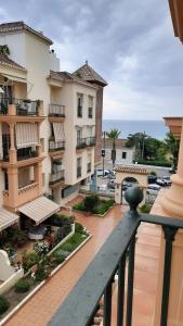 a view from the balcony of a hotel at Apartamento Medina in El Morche