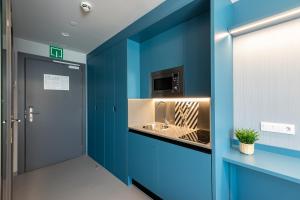 Kuchyňa alebo kuchynka v ubytovaní Residencia Universitaria Resa San Mamés