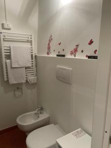 Koupelna v ubytování Cuor di Mantova B&B