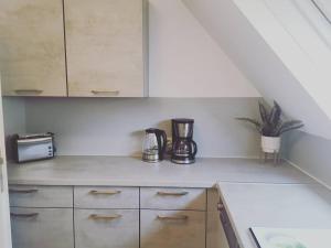 Kuchyň nebo kuchyňský kout v ubytování Ferienwohnung Lavanda