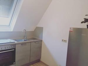 Kuchyň nebo kuchyňský kout v ubytování Ferienwohnung Lavanda