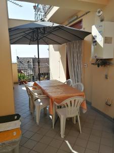 Un balcon sau o terasă la Casa vacanza Petrulli
