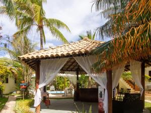 Um jardim em Pousada Hibiscus