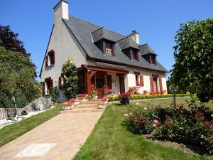Zahrada ubytování Chambre d'Hôtes Broualeuc