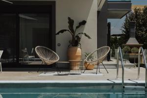 Bazén v ubytování YaMa Villas nebo v jeho okolí