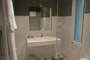 Koupelna v ubytování Hotel Rural La Raposera