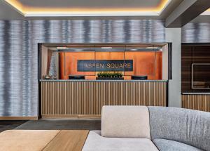 The lobby or reception area at Aspen Square Condominium Hotel