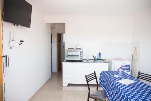 Dapur atau dapur kecil di Edificio Panorámico Victoria