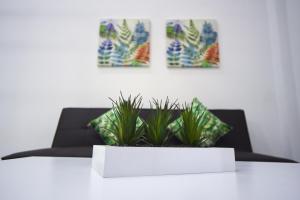 Χώρος καθιστικού στο (201) Moderno Loft en Granada
