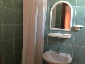 Koupelna v ubytování City rooms