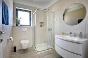 Kúpeľňa v ubytovaní Villa Joy