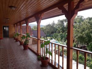 Ban công/sân hiên tại Casa Bia