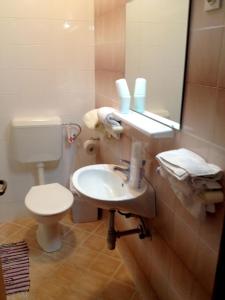 Koupelna v ubytování Tourist Rooms Sajovic + 30 fotografií