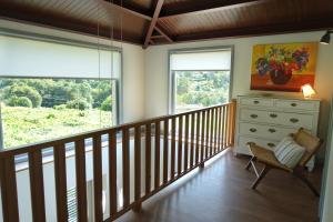 Balkon lub taras w obiekcie Batán - Preciosa casa en el Valle del Salnés