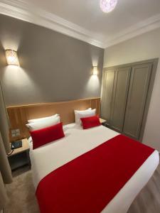 Postel nebo postele na pokoji v ubytování Golden Beach Appart'hotel