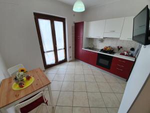Kuchyň nebo kuchyňský kout v ubytování Home 123